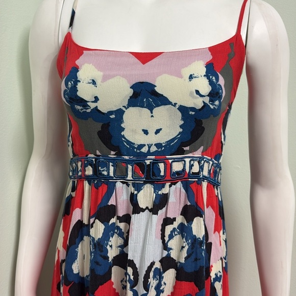 Free People Sweet Lucy slip dress cherry kiss summer festival size medium - Picture 5 of 10